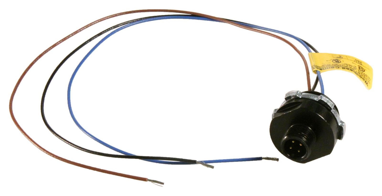 Molex 120070-0250 Sensor Cord, 5P M12 Rcpt-Free End, 2M
