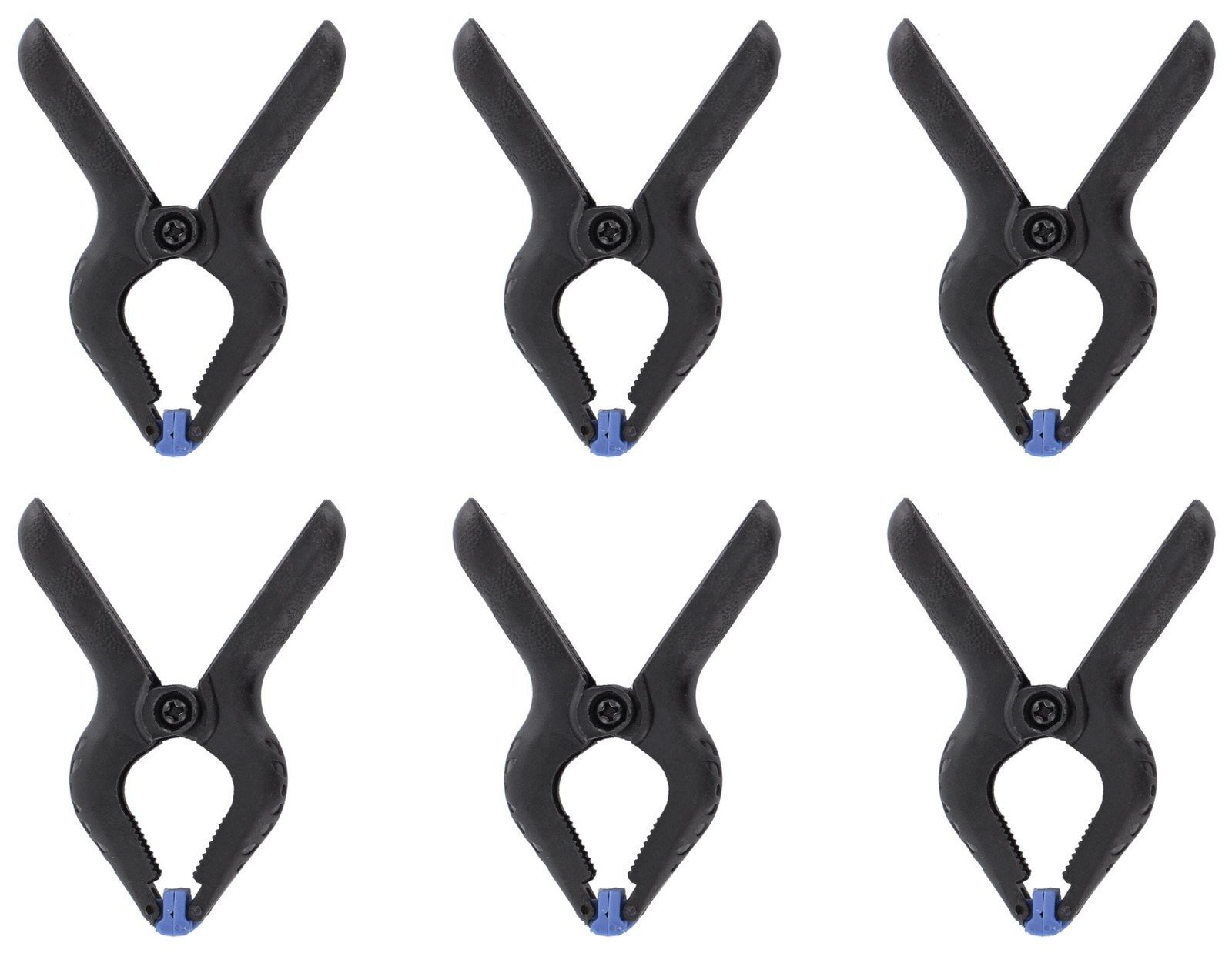 Multicomp Pro Mp002089 Nylon Grip Clamp Set, 6Pc, Large, Pk6