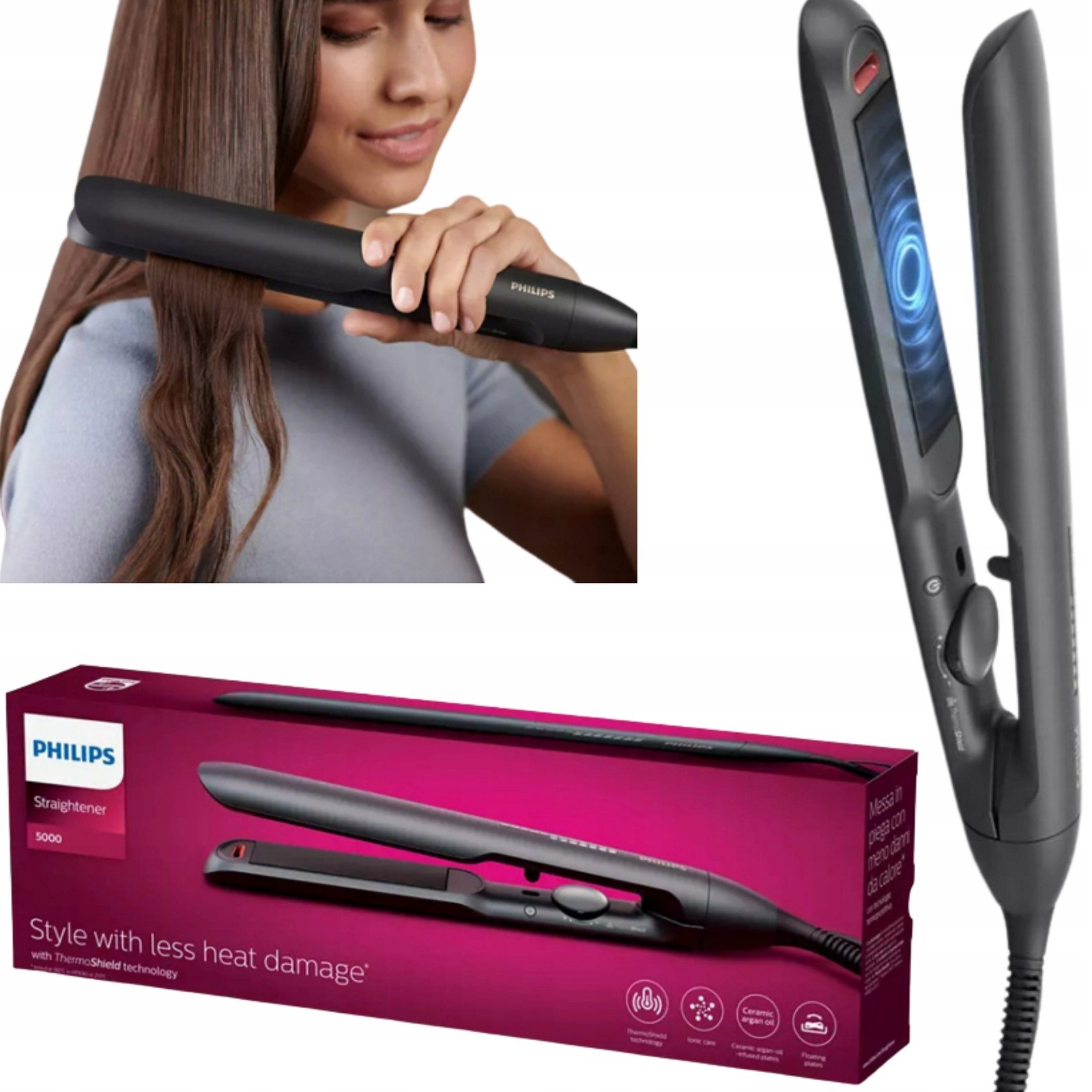 Žehlička Philips řady 5000 ionizační