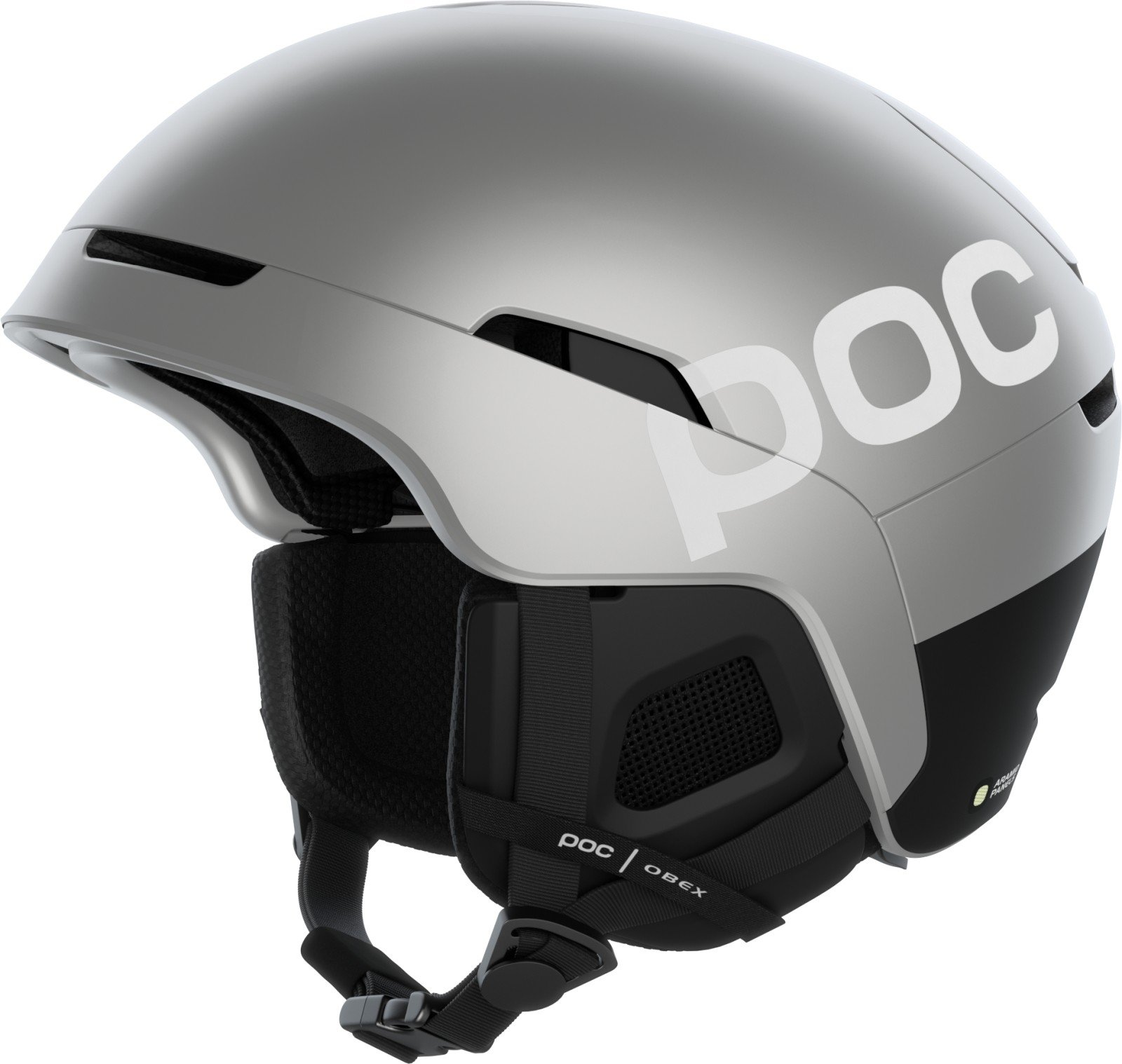 POC Obex BC MIPS - Argentite Silver Matt 59-62