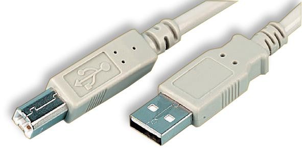 Amp - Te Connectivity 1487587-1 Cable, Usb A Plug To Usb B Plug, 1M