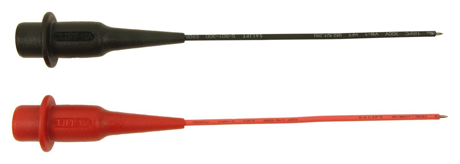 Cliff Electronic Components Fcr19509Rb Test Probe Tip Set, Shrouded 4Mm Plug
