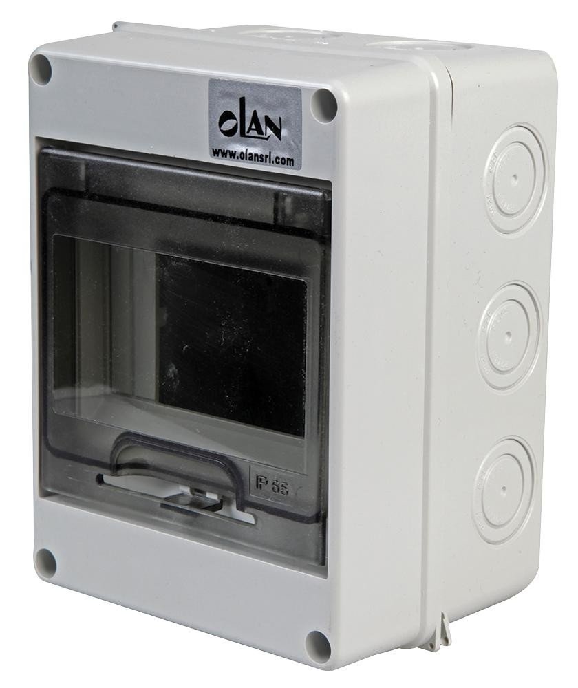 Olan Ol40031 Enclosure + Door 4-Mod, Ip65