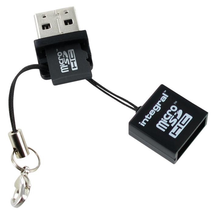 Integral Incrmsdminiusb Usb Micro Sd/microsdhc Reader