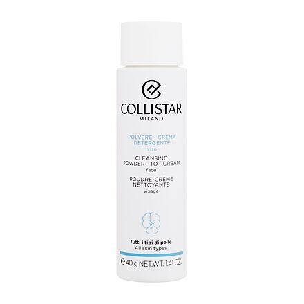 Collistar Cleansing Powder-To-Cream jemný čisticí pudr 40 g pro ženy
