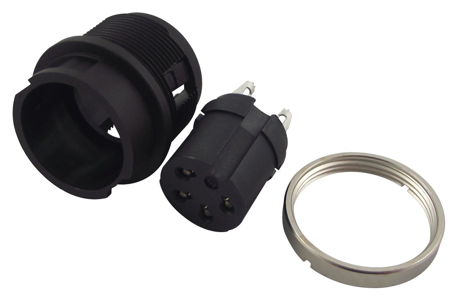 Binder 99 0612 00 04 Socket, Panel, 4Way