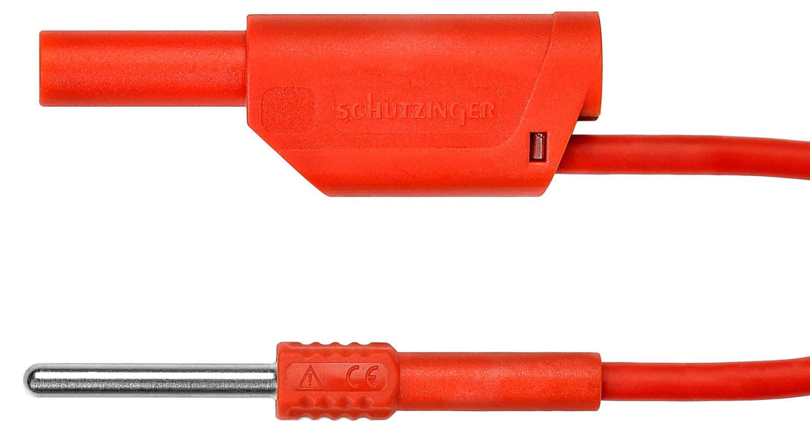 Schutzinger Al 8323 / 1 / 100 / Rt Test Lead, Banana Plug-Pin Tip Plug, 1M