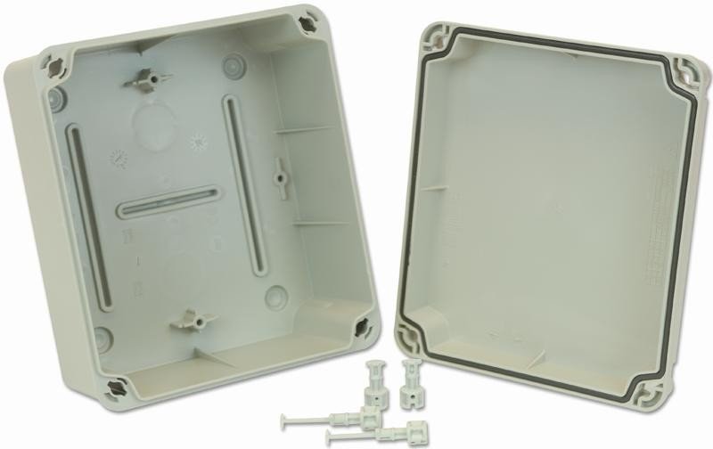Hellermanntyton El171 Junction Box, Square, Ip67, 175X151X95Mm