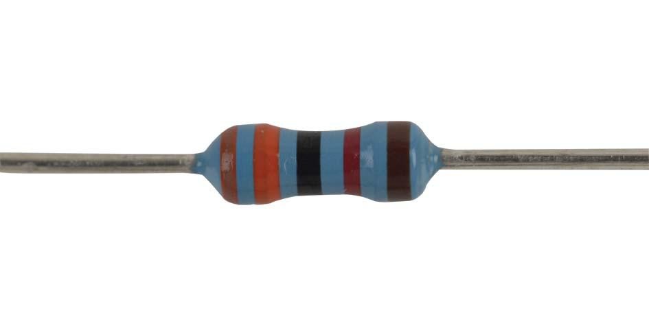 Multicomp Pro Mcmf0W4Ff3302A50 Metal Film Resistor, 33Kohm, 250Mw, 1%