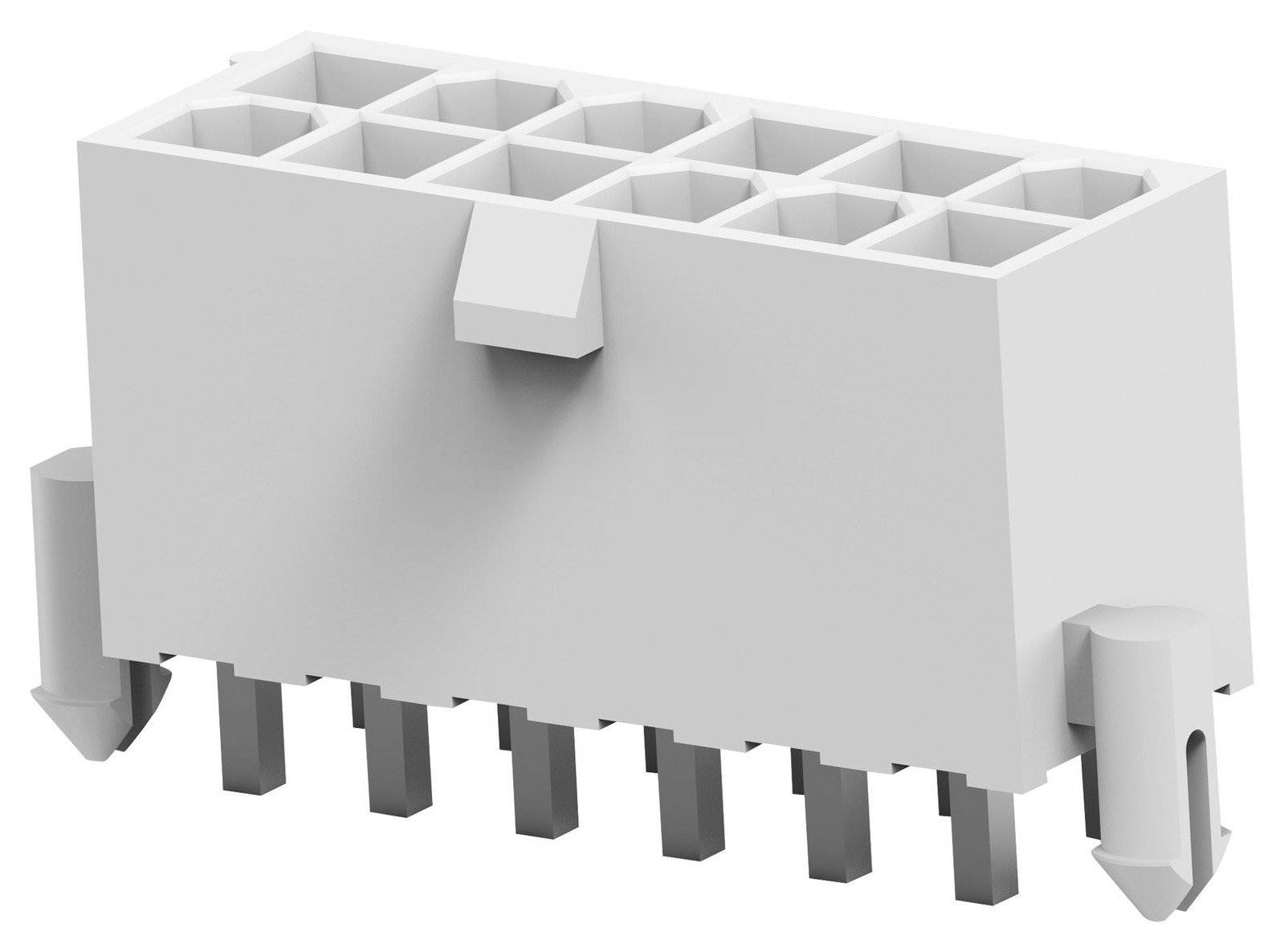 Te Connectivity 1-2825274-2 Power Conn, Plug, 12Pos, 2Row, 4.2Mm