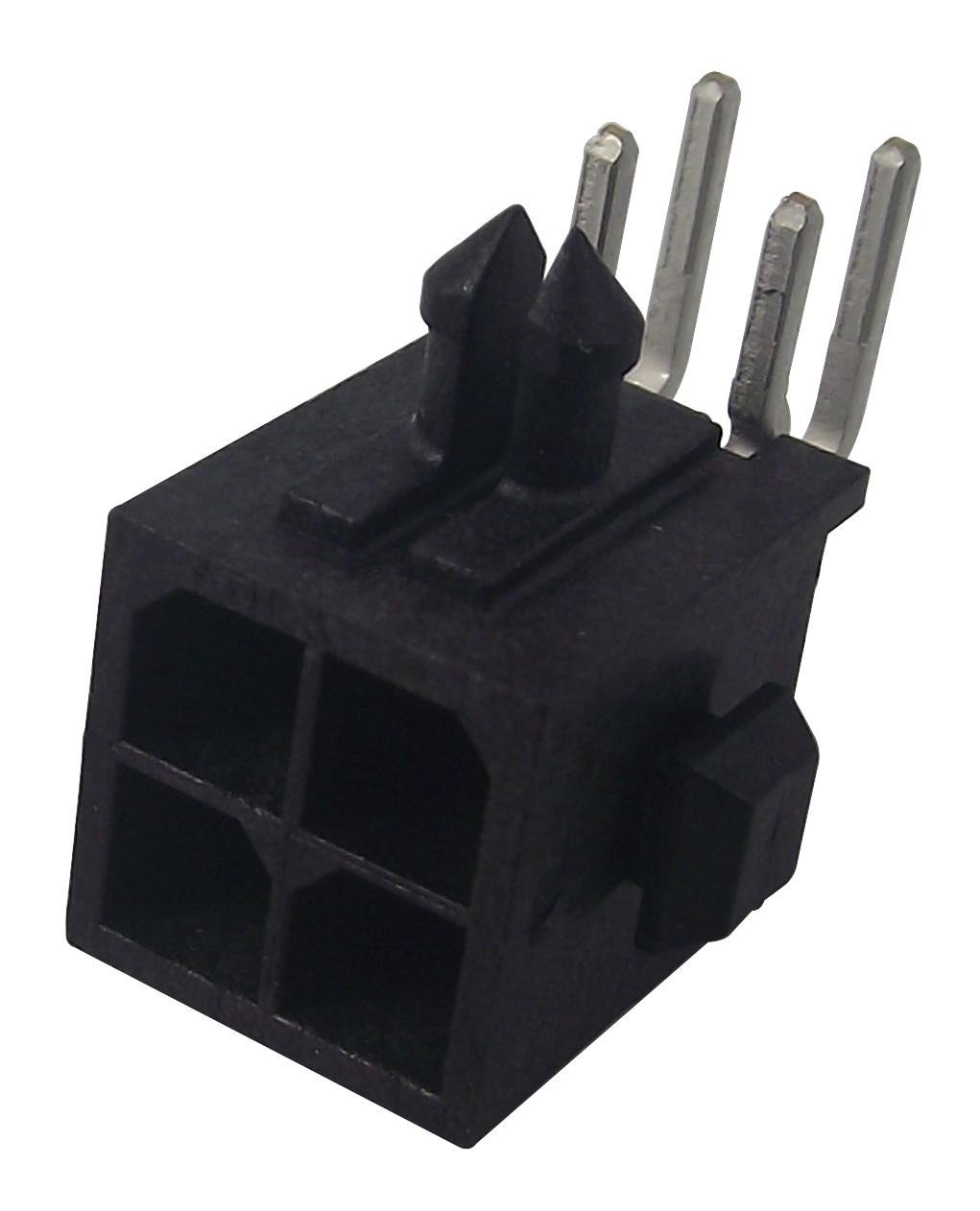 Amp - Te Connectivity 3-794618-4 Header, Right Angle, Dual Row, 4 Way