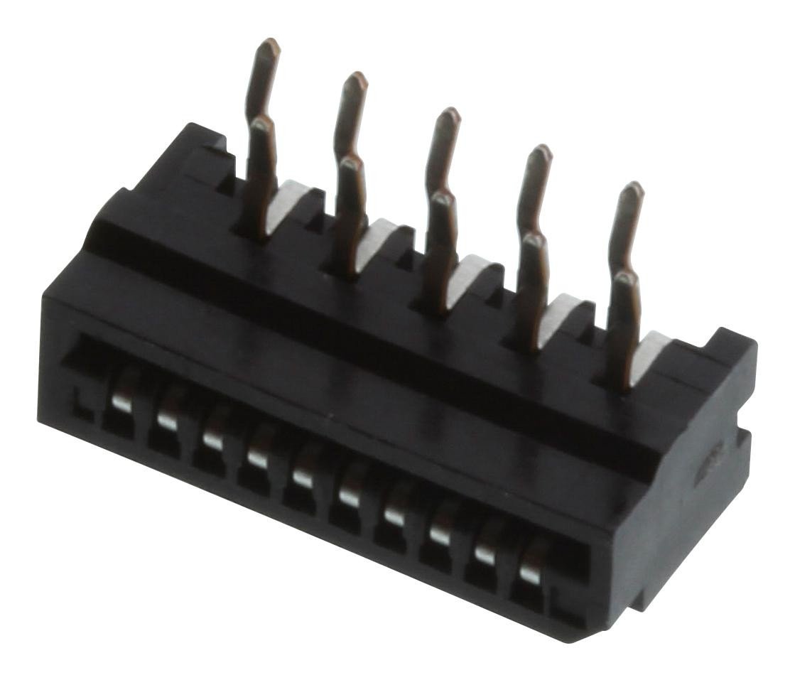 Amphenol Communications Solutions Hlw10R-2C7Lf Connector, Ffc/fpc, 10Pos, 1Row, 1Mm