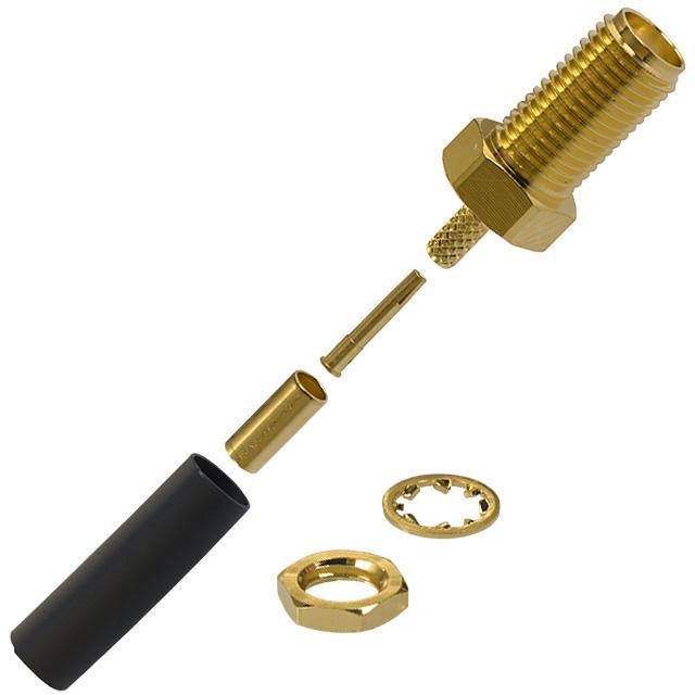 Amphenol Rf 901-9875 Rf Coaxial, Sma, Straight Jack, 50Ohm