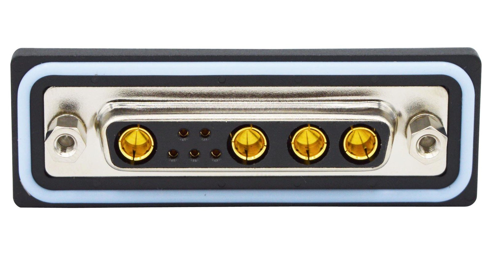 Norcomp Cdfv9W4213L451 Combo D-Sub Conn, Rcpt, Db-9W4, Solder