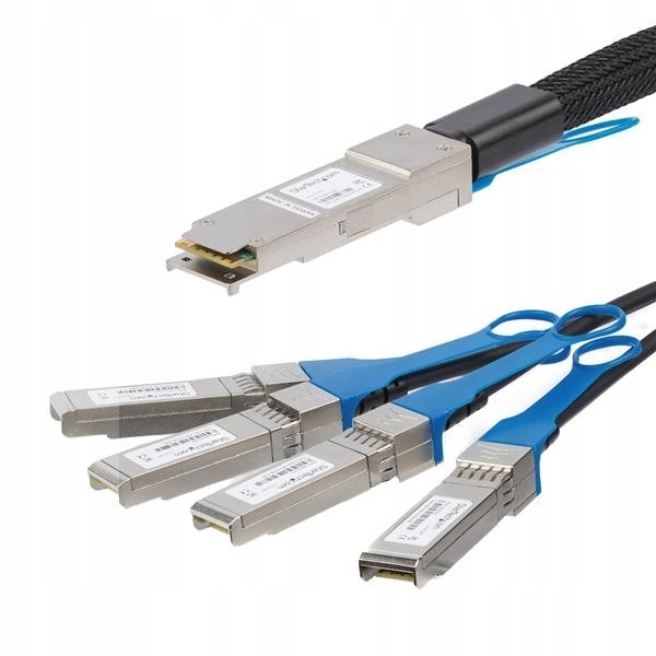 Patchcord StarTech 100 ohm 1 m černý 3M Qsfp+ Breakout Cable 40GB/s