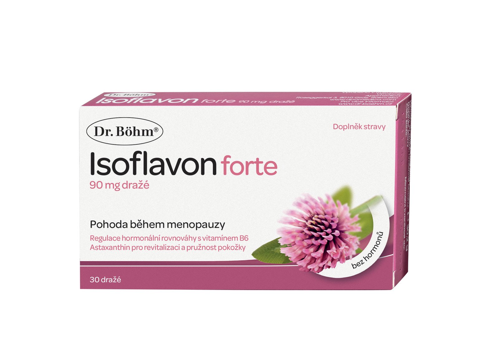 Dr. Böhm Isoflavon forte, 90 mg, 30 dražé