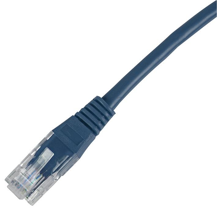 Connectix Cabling Systems 003-3B5-050-03 Lead, Cat6 Utp, Blue 5M