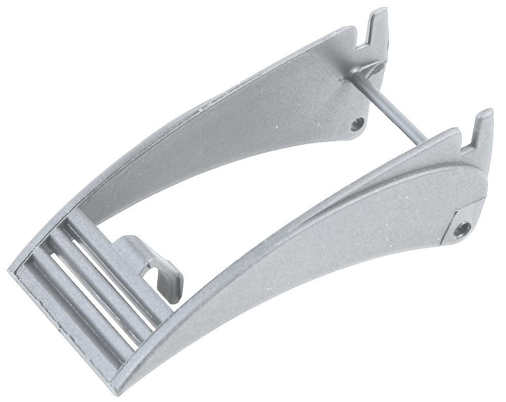 Relpol Gzt4-0040-Grey Eject/retain Clip For Gzt2/3/4, Grey