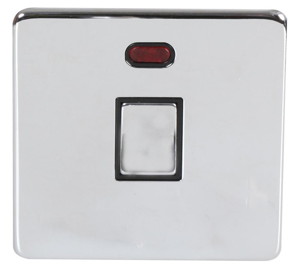 Pro Elec Pc1820N Switch 20A Dp Polished Chrome