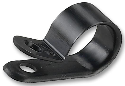 Panduit Cch31-S10-C0 P Clip, Fixed Diameter, Black, Pk100