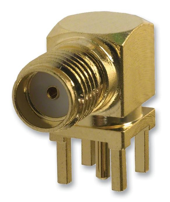 Amphenol Rf 901-143-6Rfx Rf Coaxial, Sma, Right Angle Jack, 50Ohm