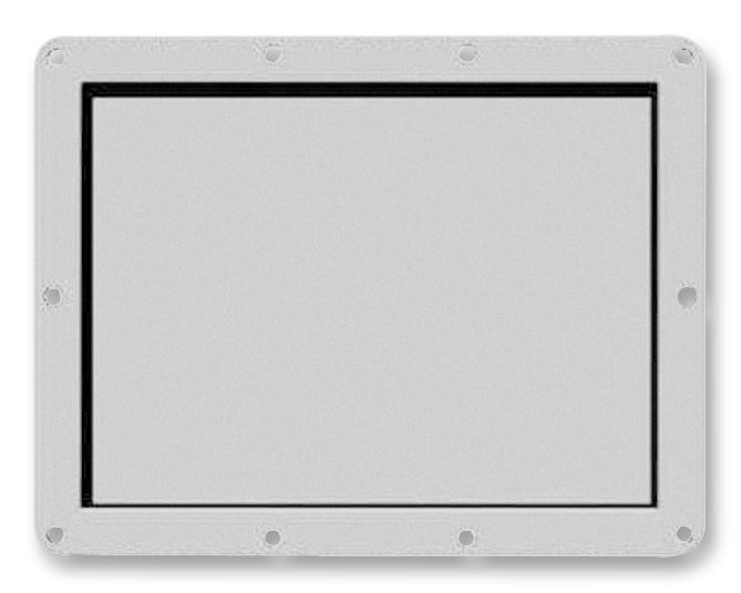 Penn Elcom D2115Z Dish, Shallow Label Zinc