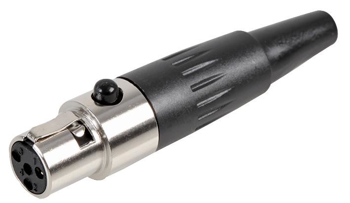 Pulse Pls00218 Mini Xlr Socket, In-Line, 4P