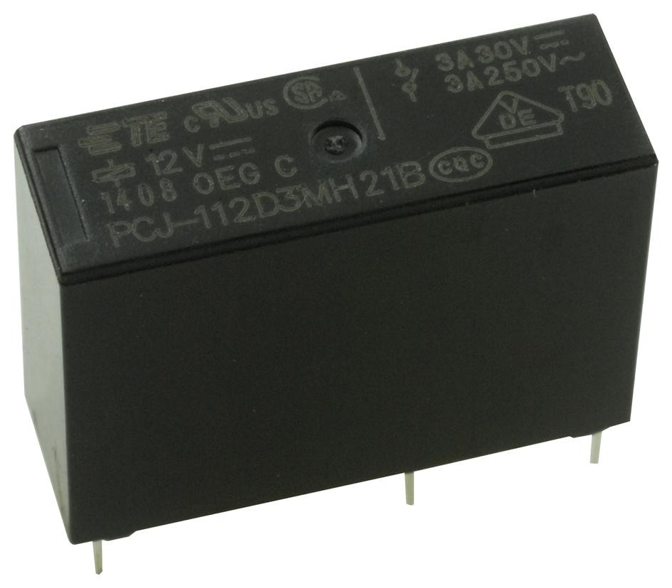 Oeg - Te Connectivity Pcj-112D3Mh,301 Relay, Spst-No, 240Vac, 30Vdc, 3A