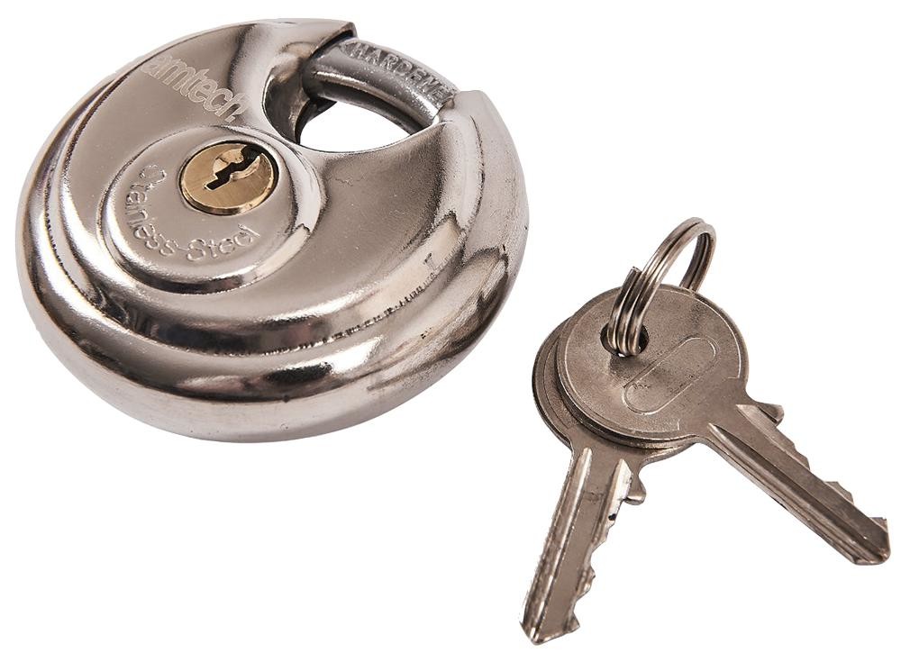 Amtech W4150 60Mm Disc Padlock