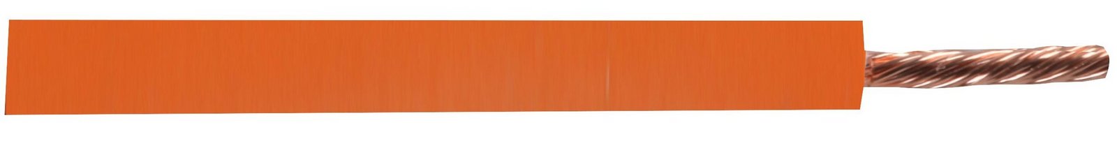 Pro Elec Pel01806 Cbl Single Core H05Z-K 0.50Mm Org 100M