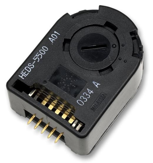 Broadcom Heds-5500#a02 Encoder, 2Channel, 500Cpr, 3Mm
