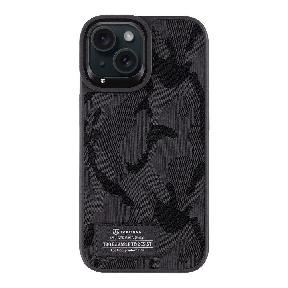 Zadní kryt Tactical Camo Troop pro Apple iPhone 15 Black