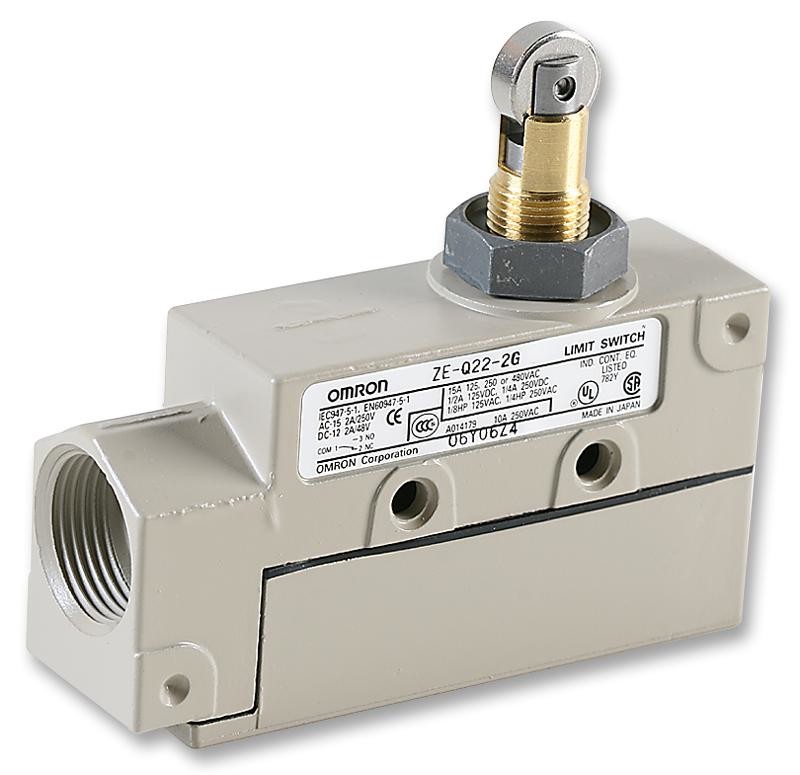 Omron Ze-Q22 2G Switch, Roller Plunger