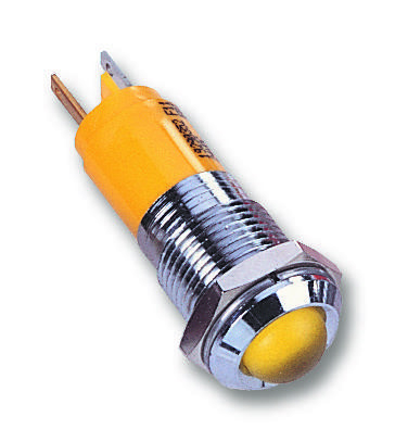 Cml Innovative Technologies 192A0352 Led Indicator, 24Vdc, Satin, Yellow