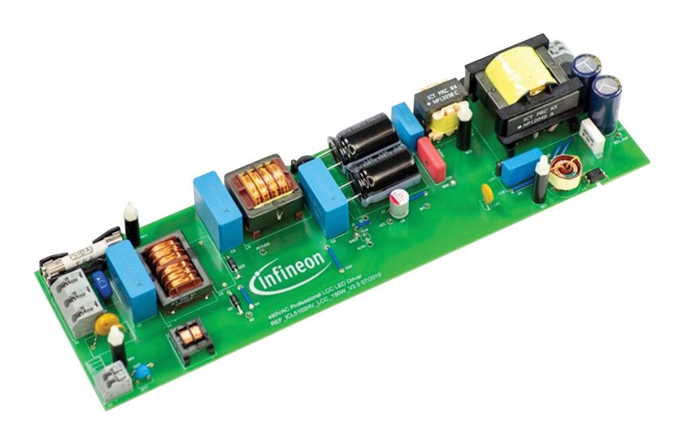 Infineon Reficl5102Hvu150Wtobo1 Demo Board, Lcc Led Driver