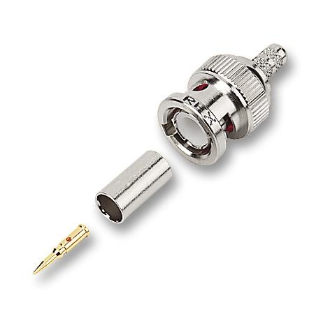 Amphenol Rf B1121E1-Nd3G-6-75 Rf Coaxial, Bnc, Straight Plug, 75Ohm