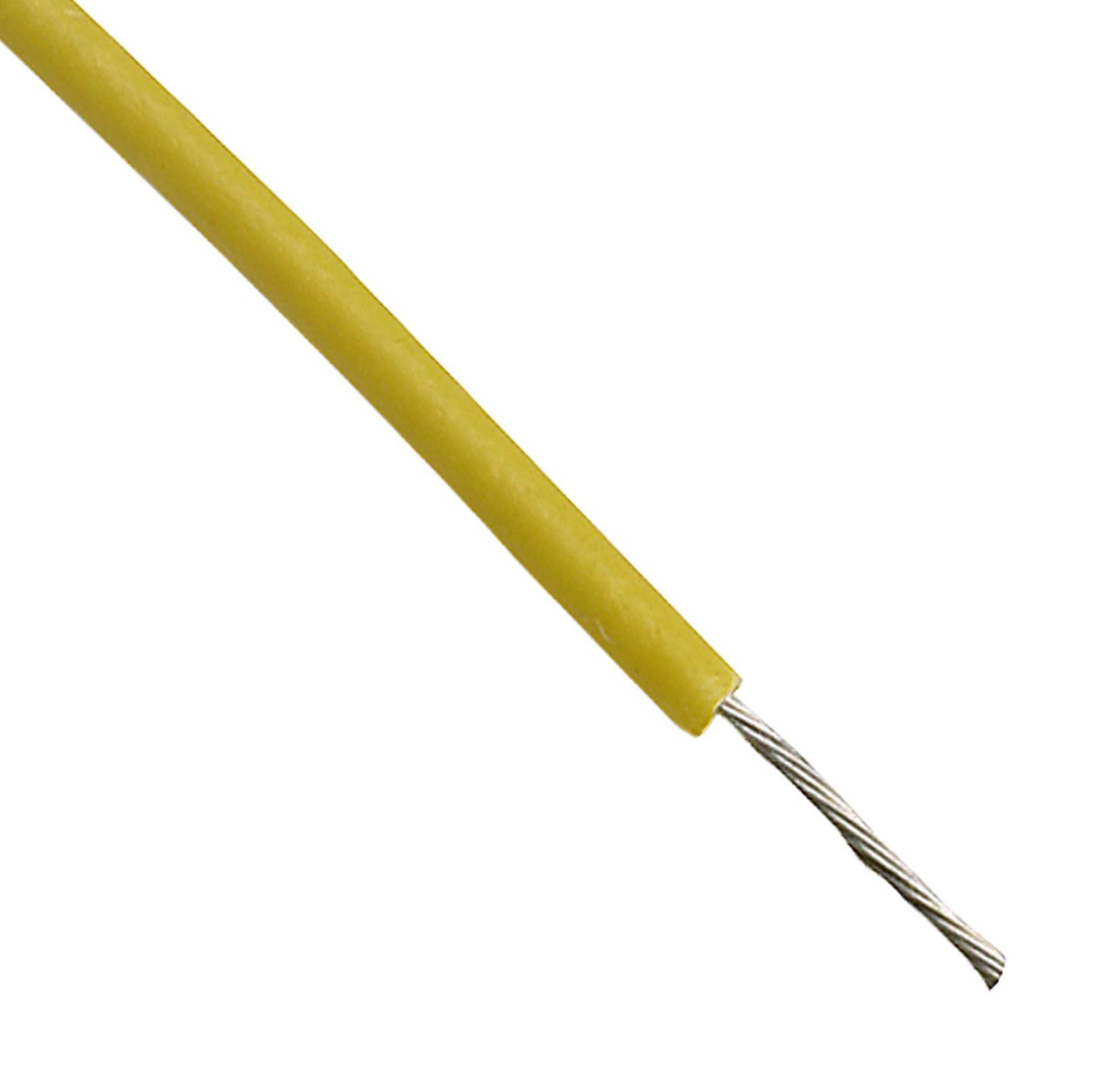 Alpha Wire 3053/1 Yl001 Hook-Up Wire, 0.52Mm2, Yellow, 305M