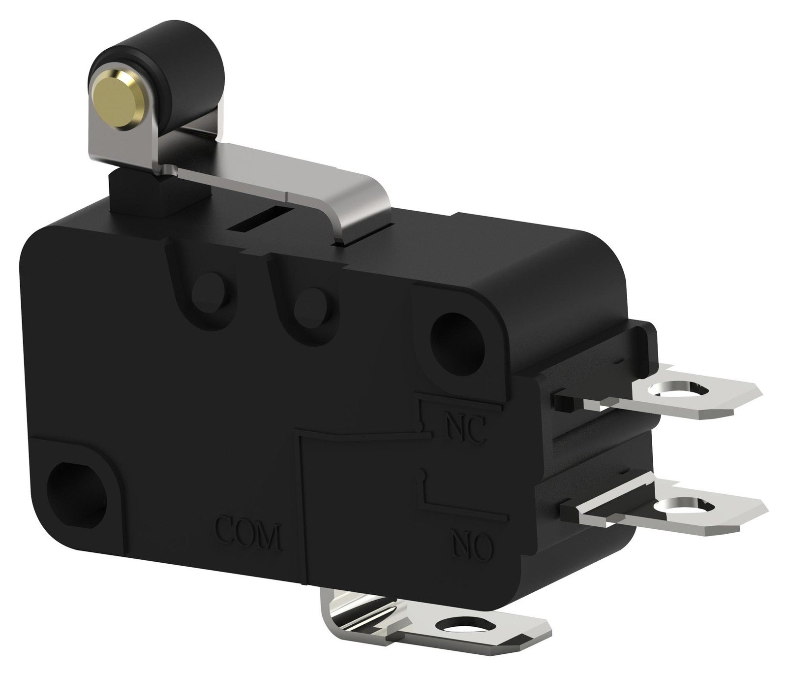 Alcoswitch - Te Connectivity Saj35Xxsrln49Sdtfaq Microsw, Spdt, Hinge Lever, 5A, 250Vac