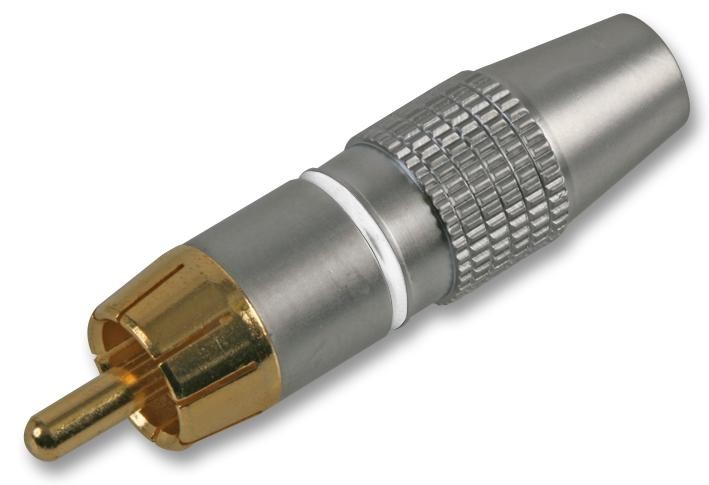 Pro Signal Psg03216 Phono Plug, Hq, White