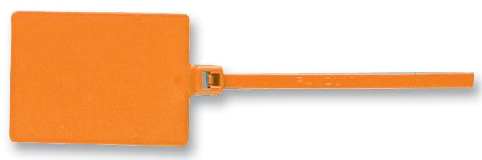 Panduit Plf1Ma-C3 Cable Tie, Marker, Orange, Pk100