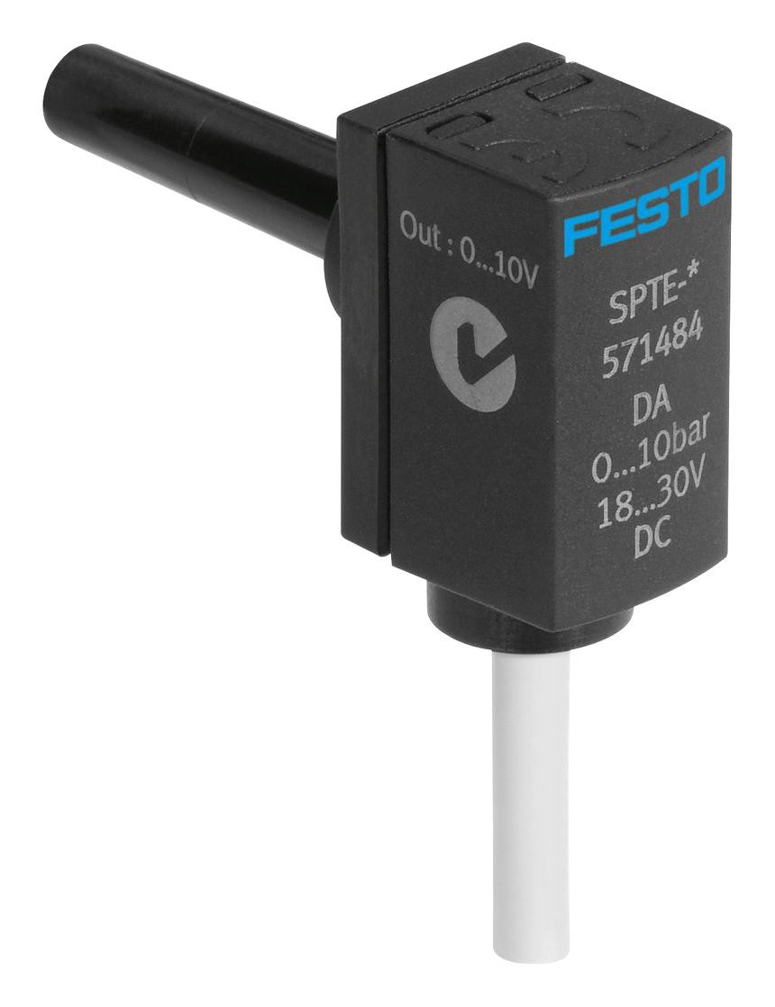 Festo Spte-V1R-S4-V-2.5K Pressure Transmitter, Relative, -1Bar