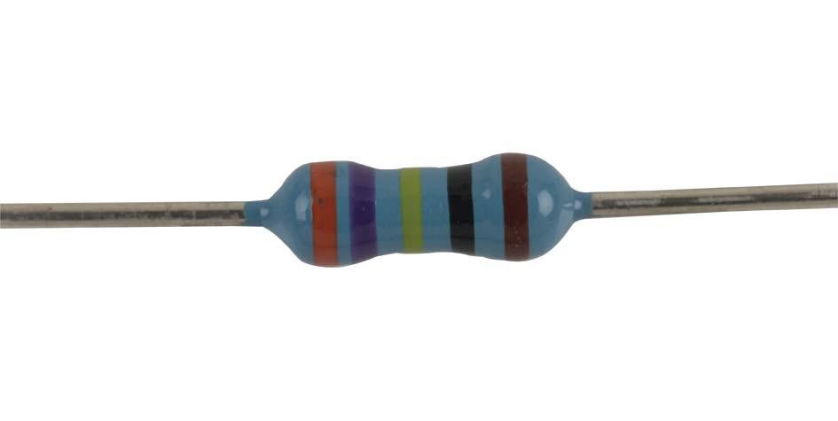 Multicomp Pro Mcmf0W4Ff3740A50 Metal Film Resistor, 374 Ohm, 250Mw, 1%