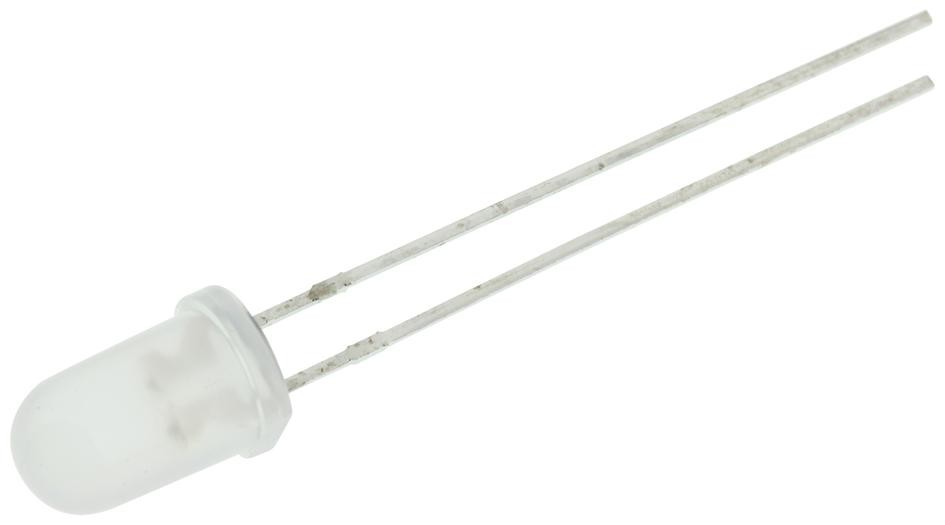 Kingbright L-57Egw Led, 5Mm, Red/grn, 14Mcd/30Mcd,