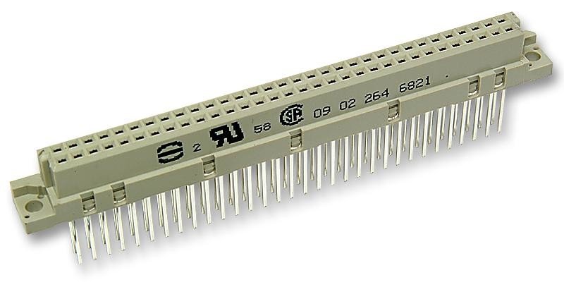 Harting 0902 264 6821 Socket, Din41612, B, 64Way