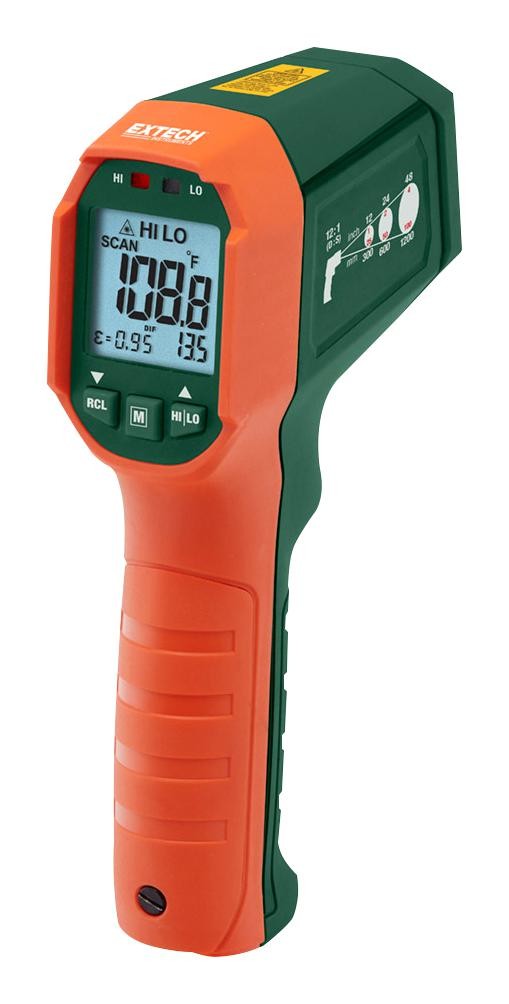 Extech Instruments Ir320 Ir Thermometer, -20 To 650 Deg C