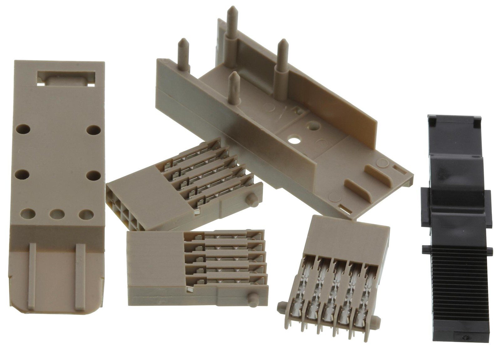 Amphenol Communications Solutions 72478-1111Lf Connector, Backplane, Rcpt, 30Pos, 2Mm