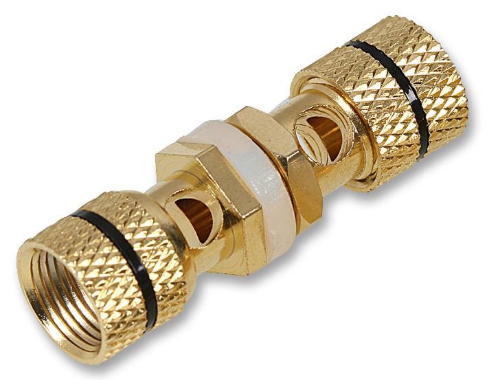 Pro Signal Psg03023 Terminal Post, Gold, Black