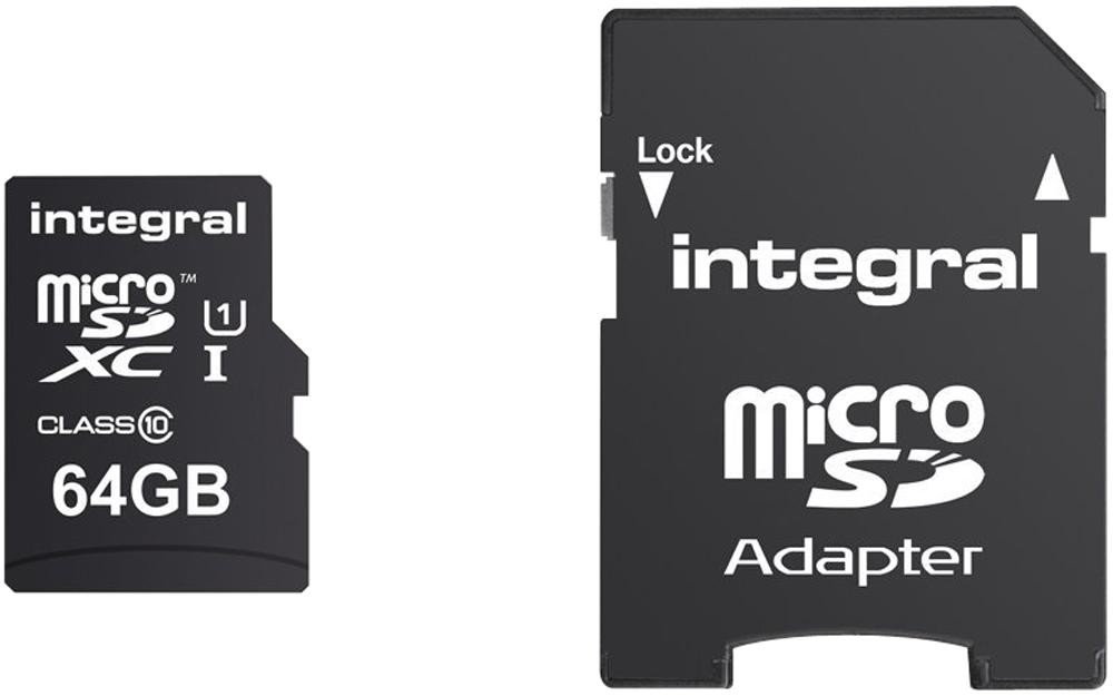 Integral Inmsdx64G10-90U1 64Gb Ultimapro Microsd C10 90 Mb/s