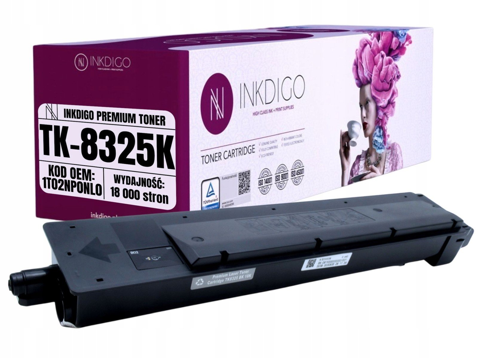 Toner do tiskáren Kyocera TASKalfa 2551ci náhradní TK8325K 1T02NP0NL0