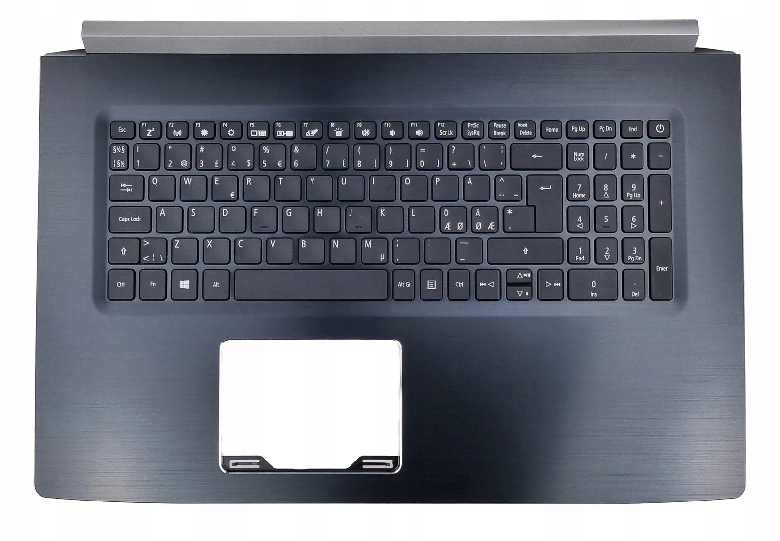 Klávesnice Pouzdro Acer Aspire A717-72 A717-72G GTX1060 Norská